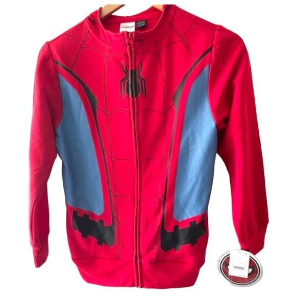Spider-Man Hoodie NEW‎ YM - Picture 2 of 6